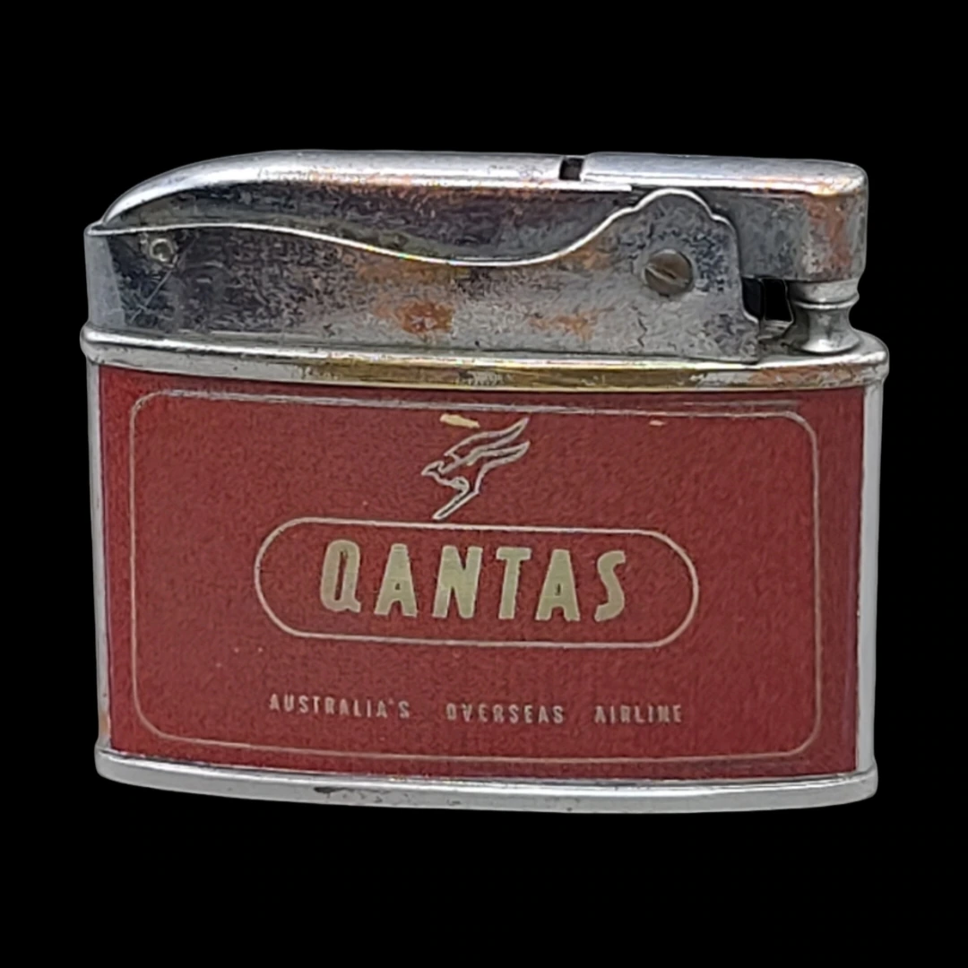 Qantas — Fly Around-the-World back archival photograph
