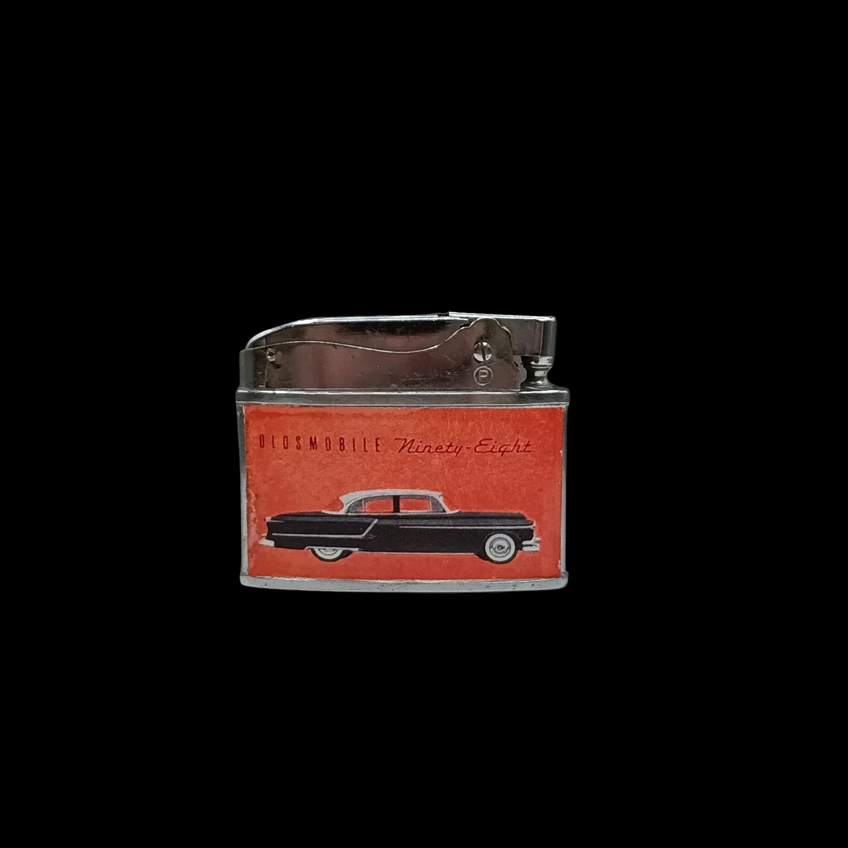Oldsmobile Ninety-Eight back archival photograph