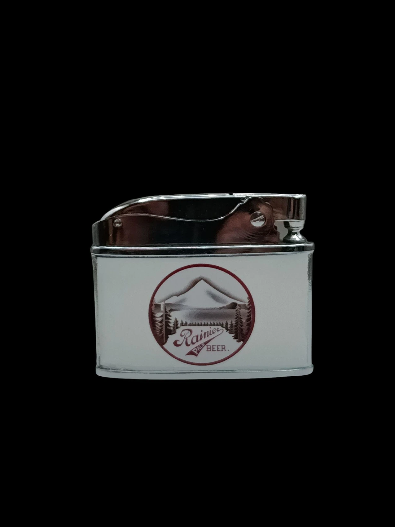 Rainier Pale Beer – Mountain Roundel back archival photograph