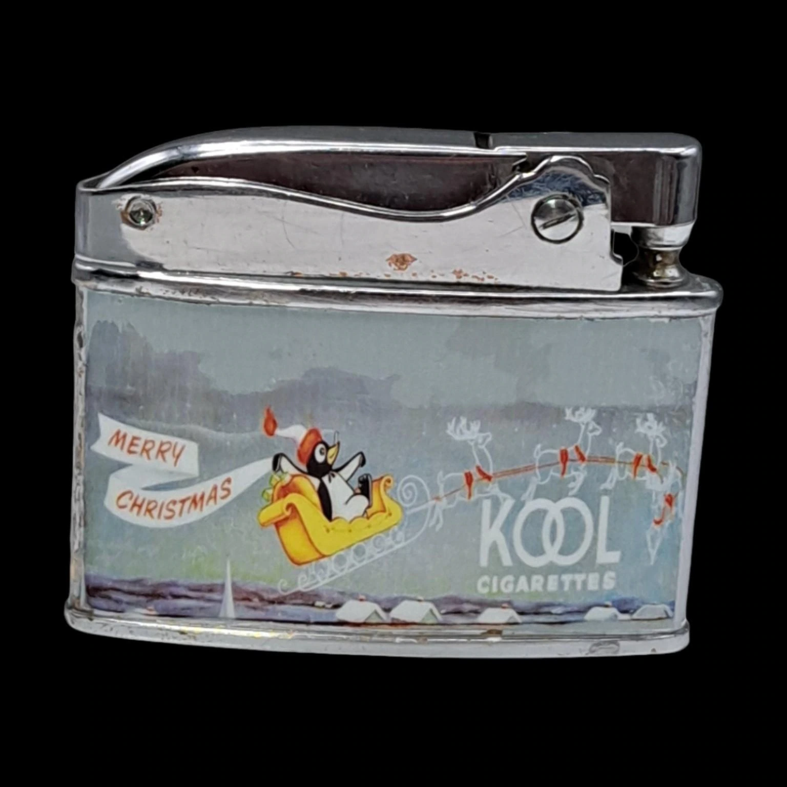 Kool — “Merry Christmas” back archival photograph