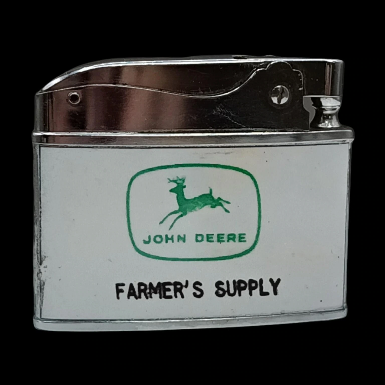 John Deere “Farmer’s Supply” back archival photograph
