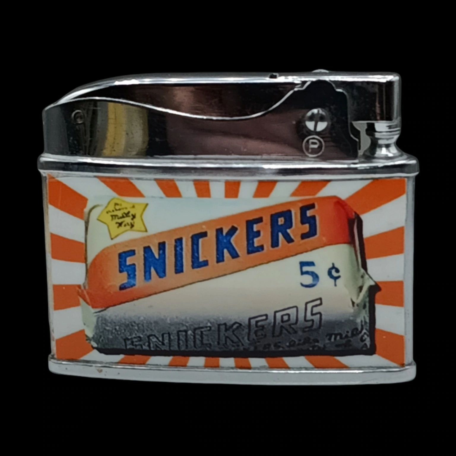 Snickers Candy Bar back archival photograph