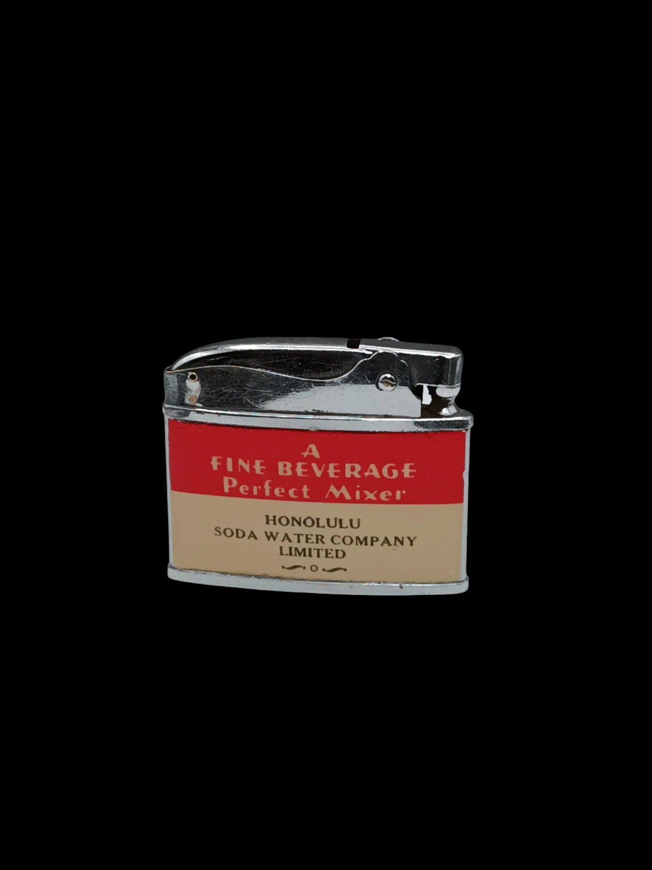 Honolulu Soda Water Company Limited “A Fine Beverage – Perfect Mixer” back archival photograph